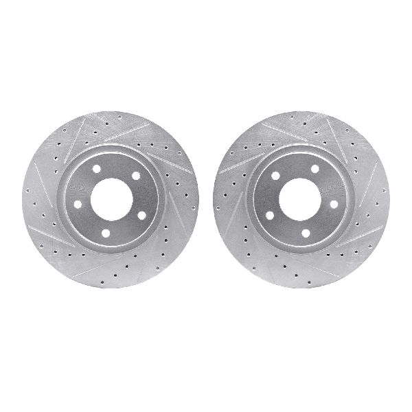 1999-2006 Jaguar XK8 Disc Brake Rotor Set - Front (Dynamic Friction)