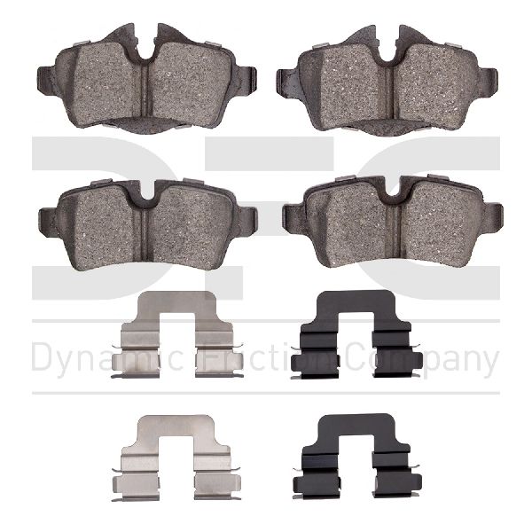 2007-2015 Mini Cooper Disc Brake Pad Set - Rear (Dynamic Friction)