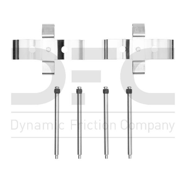1994-1999 Mercedes-Benz S320 Disc Brake Hardware Kit - Front (Dynamic Friction)