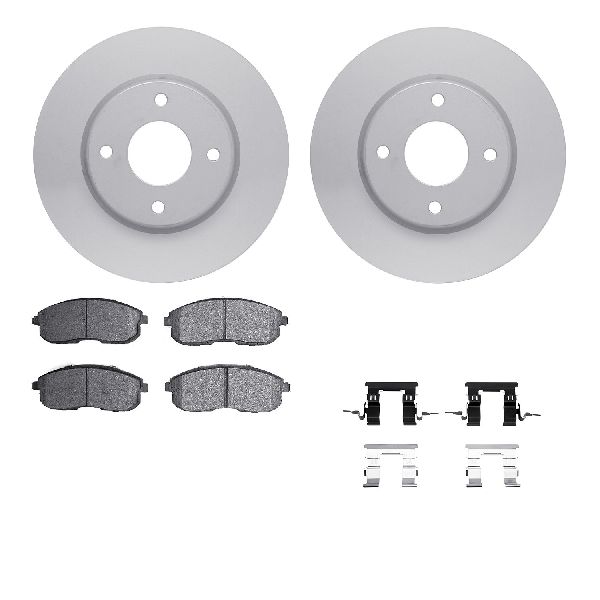 2009-2014 Nissan Cube Disc Brake Kit - Front (Dynamic Friction)
