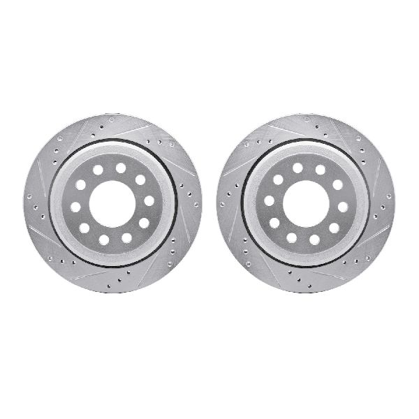 2003-2011 Lincoln Town Car Disc Brake Rotor Set - Rear (Dynamic Friction)