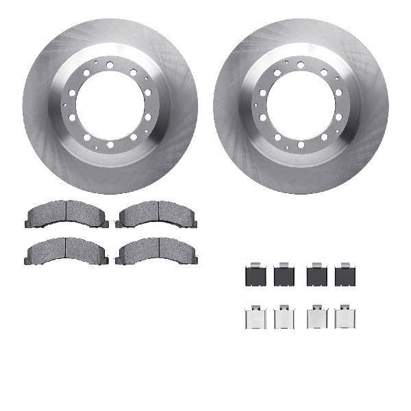 2011-2024 Ram 4500 Disc Brake Kit - Rear (Dynamic Friction)