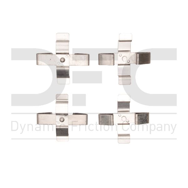 2013-2016 Porsche Boxster Disc Brake Hardware Kit - Front (Dynamic Friction)