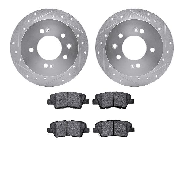2010 Hyundai Elantra Disc Brake Kit - Rear (Dynamic Friction)
