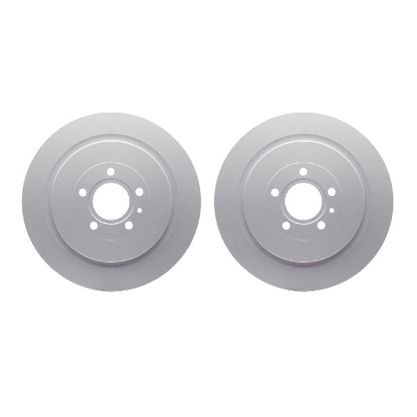 2013-2014 Ford Mustang Disc Brake Rotor Set - Rear (Dynamic Friction)