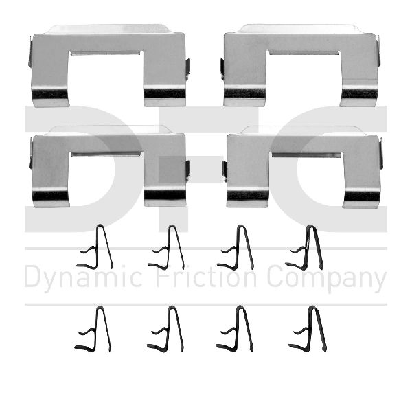 2000-2006 Lincoln LS Disc Brake Hardware Kit - Front (Dynamic Friction)