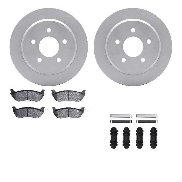 1996-2002 Mercury Grand Marquis Disc Brake Kit - Rear (Dynamic Friction)