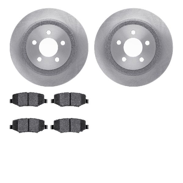 2007-2011 Dodge Nitro Disc Brake Kit - Rear (Dynamic Friction)