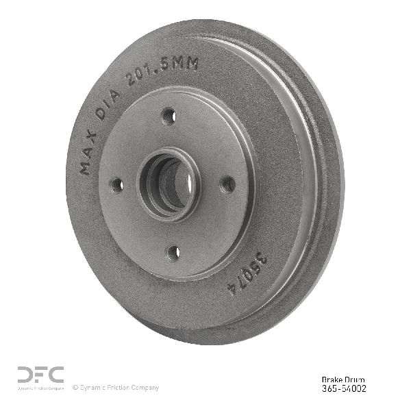 1994-1997 Ford Aspire Brake Drum - Rear (Dynamic Friction)