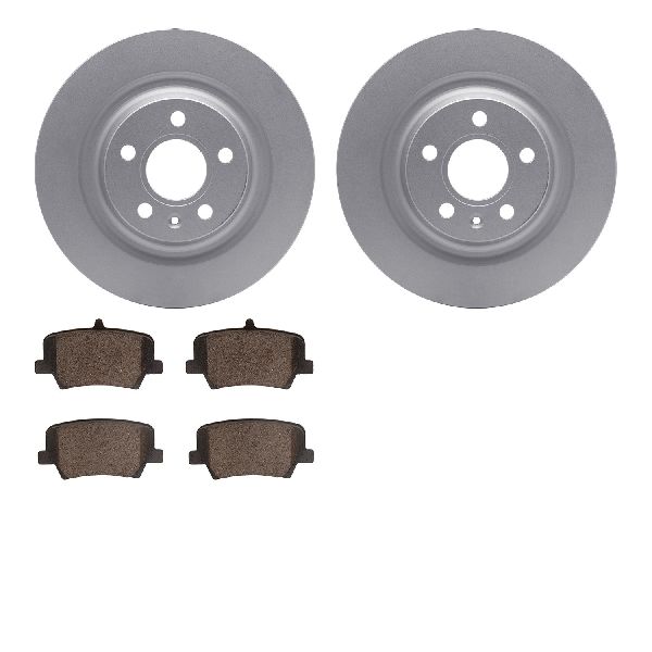 2019-2022 Volvo XC40 Disc Brake Kit - Rear (Dynamic Friction)