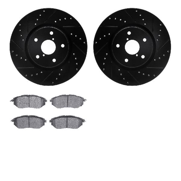 2015-2019 Subaru Legacy Disc Brake Kit - Front (Dynamic Friction)