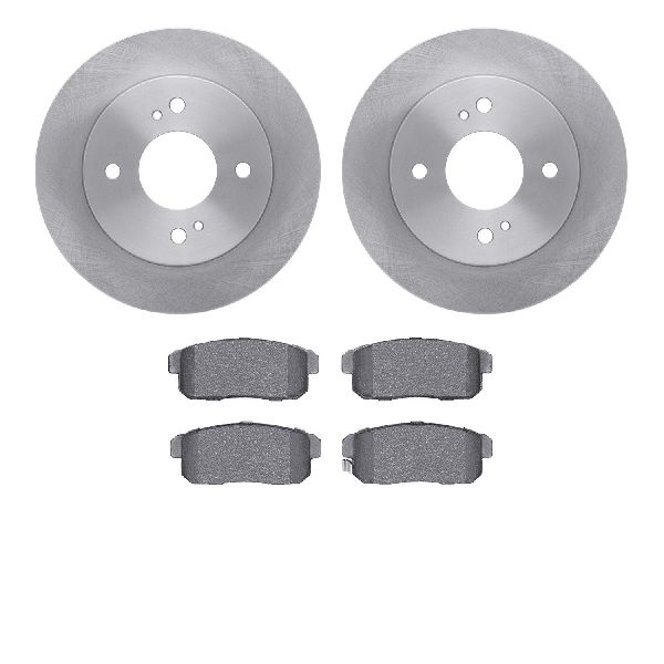 2000-2002 INFINITI G20 Disc Brake Kit - Rear (Dynamic Friction)