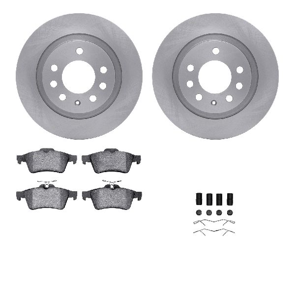 2007-2010 Saturn Sky Disc Brake Kit - Rear (Dynamic Friction)