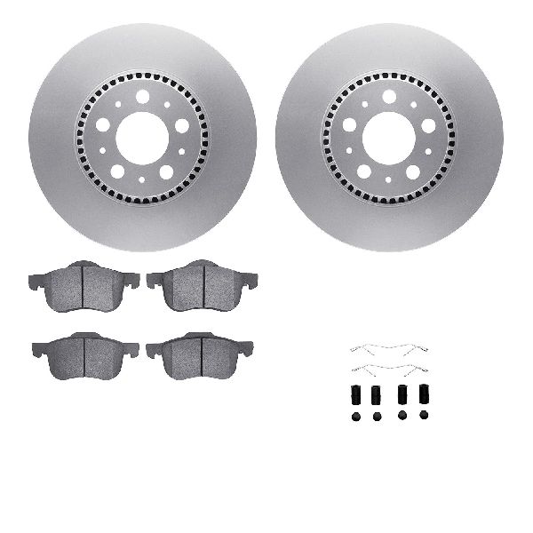 1999-2006 Volvo S80 Disc Brake Kit - Front (Dynamic Friction)