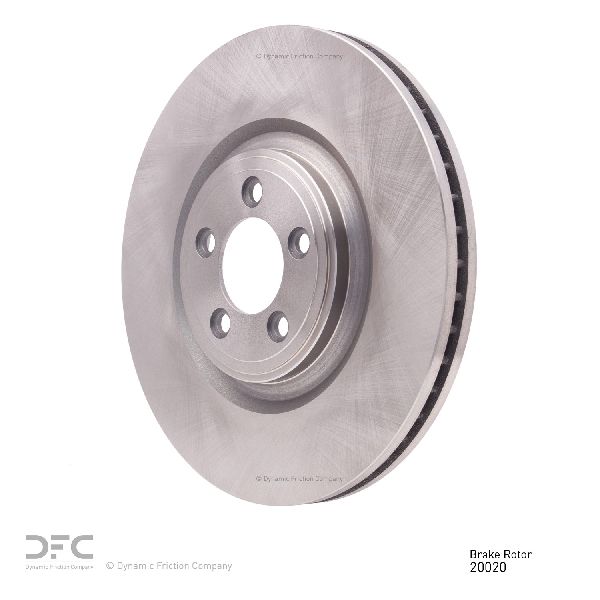 2006-2008 Jaguar S-Type Disc Brake Rotor - Front (Dynamic Friction)