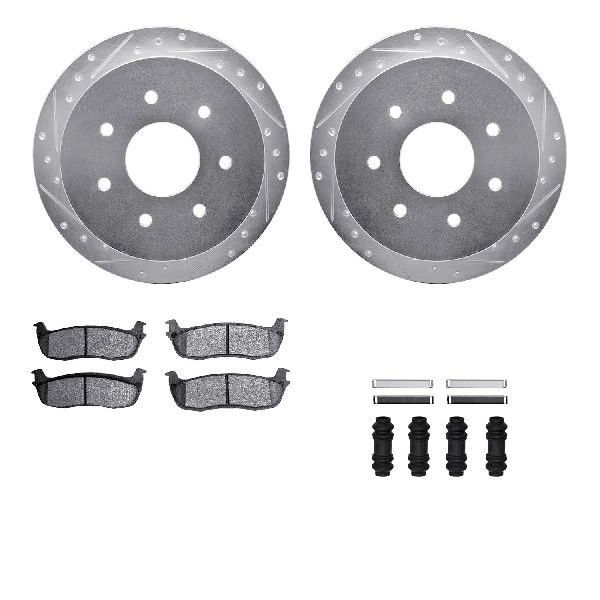 1997 Ford F-250 HD Disc Brake Kit - Rear (Dynamic Friction)