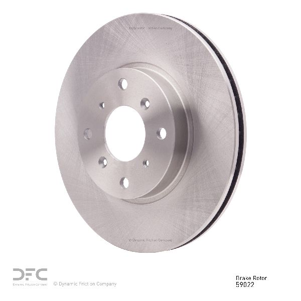 1993-1996 Honda Prelude Disc Brake Rotor - Front (Dynamic Friction)