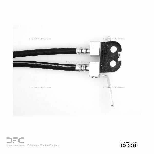 2015-2020 Ford Transit-250 Brake Hydraulic Hose - Rear Upper (Dynamic Friction)