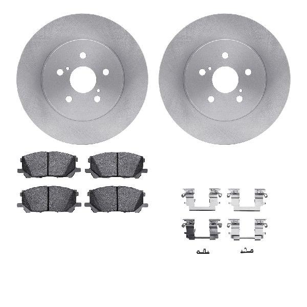 2006-2007 Toyota Highlander Disc Brake Kit - Front (Dynamic Friction)