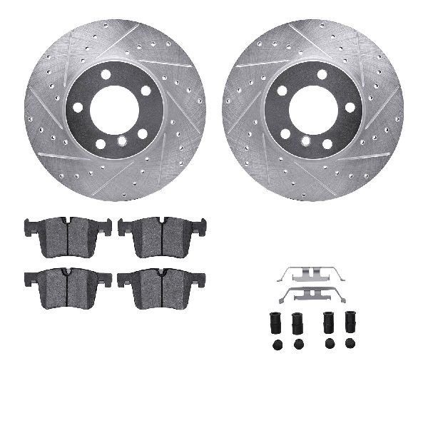 2014-2016 BMW 428i Disc Brake Kit - Front (Dynamic Friction)