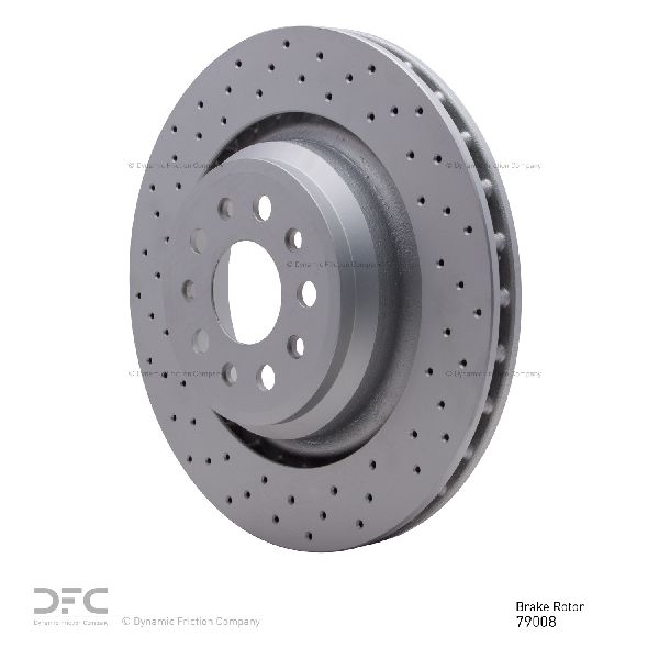 2014-2022 Maserati Quattroporte Disc Brake Rotor - Rear (Dynamic Friction)