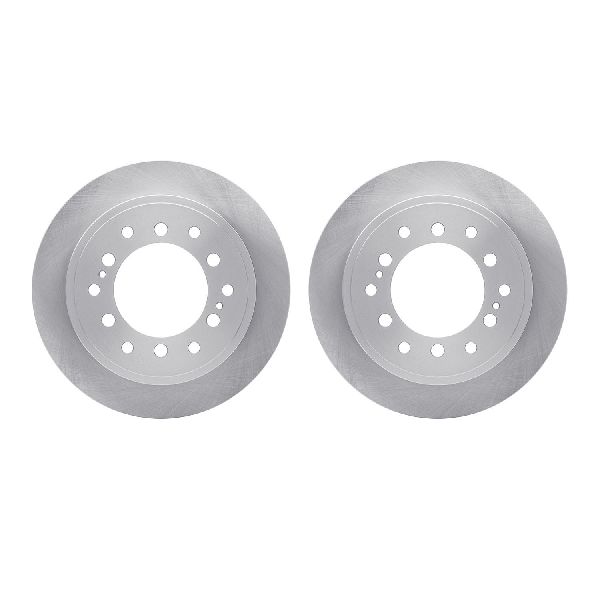 2010-2024 Toyota 4Runner Disc Brake Rotor Set - Rear (Dynamic Friction)