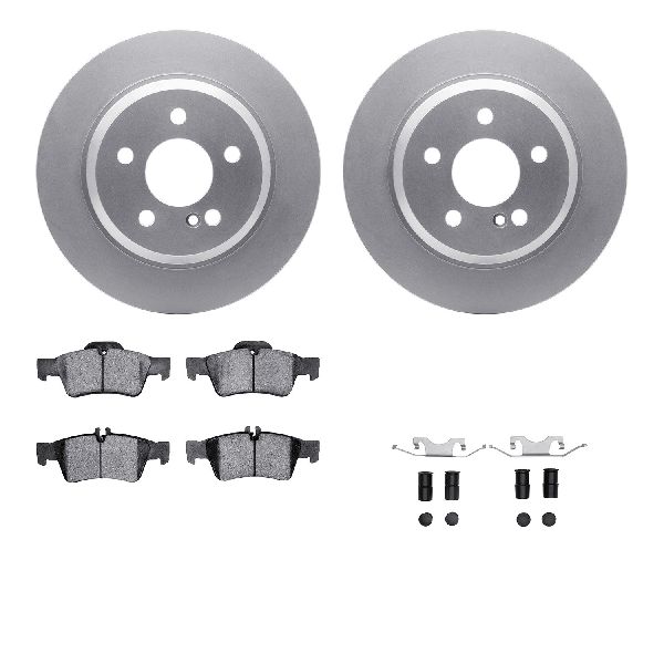 2004-2006 Mercedes-Benz E500 Disc Brake Kit - Rear (Dynamic Friction)