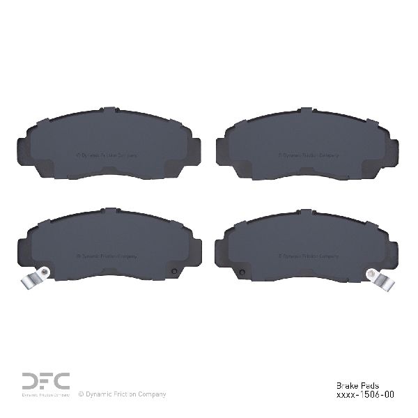 2004-2014 Acura TSX Disc Brake Pad Set - Front (Dynamic Friction)
