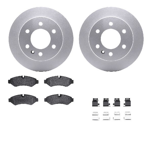 2019-2022 Mercedes-Benz Sprinter 2500 Disc Brake Kit - Rear (Dynamic Friction)