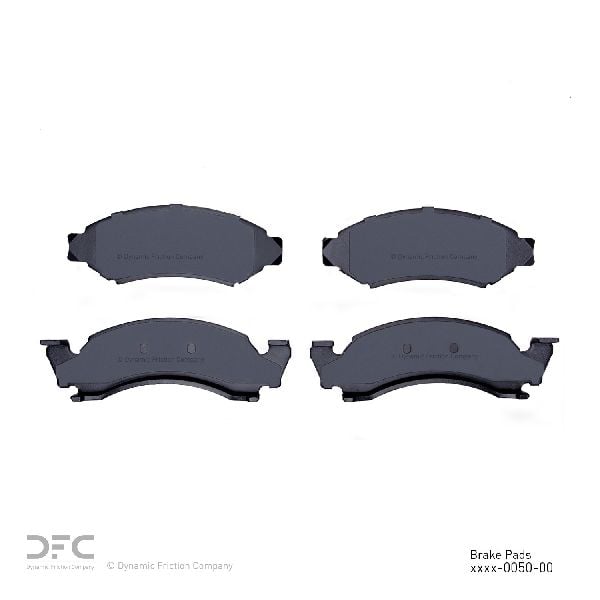 1973-1975 Lincoln Continental Disc Brake Pad Set - Front (Dynamic Friction)