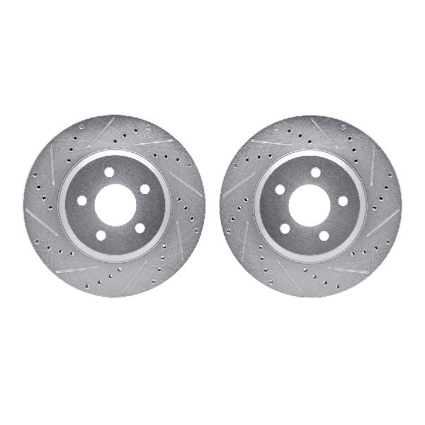 2005-2014 Ford Mustang Disc Brake Rotor Set - Front (Dynamic Friction)