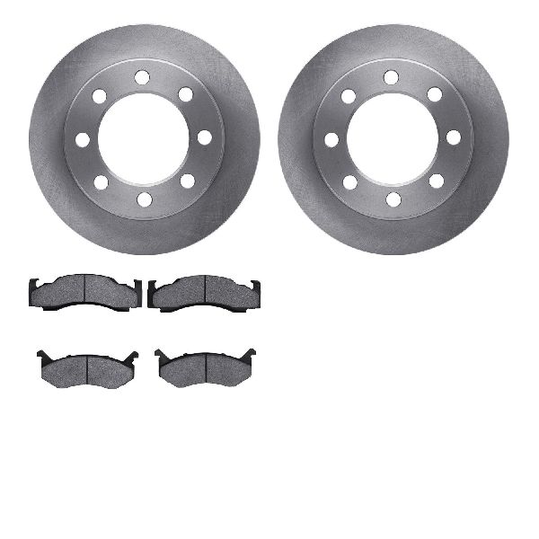 1981-1994 Dodge B350 Disc Brake Kit - Front (Dynamic Friction)