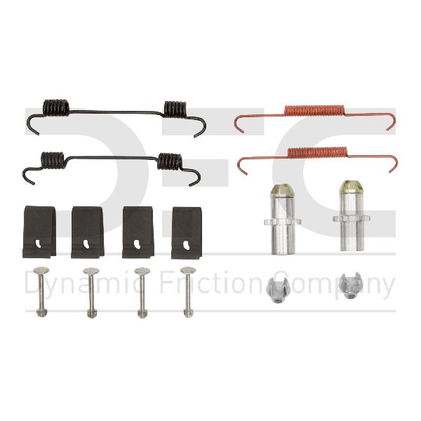 2011 Saab 9-4X Parking Brake Hardware Kit - Rear (Dynamic Friction)