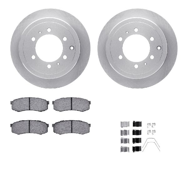 1996-1997 Lexus LX450 Disc Brake Kit - Rear (Dynamic Friction)