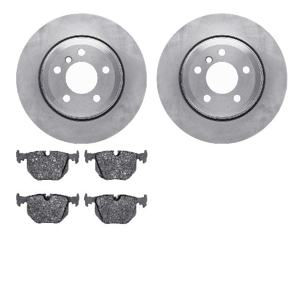 2004-2010 BMW X3 Disc Brake Kit - Rear (Dynamic Friction)