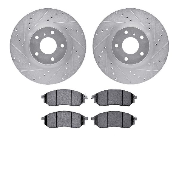 2006-2010 INFINITI M45 Disc Brake Kit - Front (Dynamic Friction)