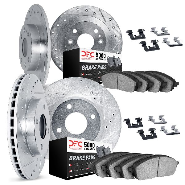 2000-2002 INFINITI G20 Disc Brake Kit - Front and Rear (Dynamic Friction)