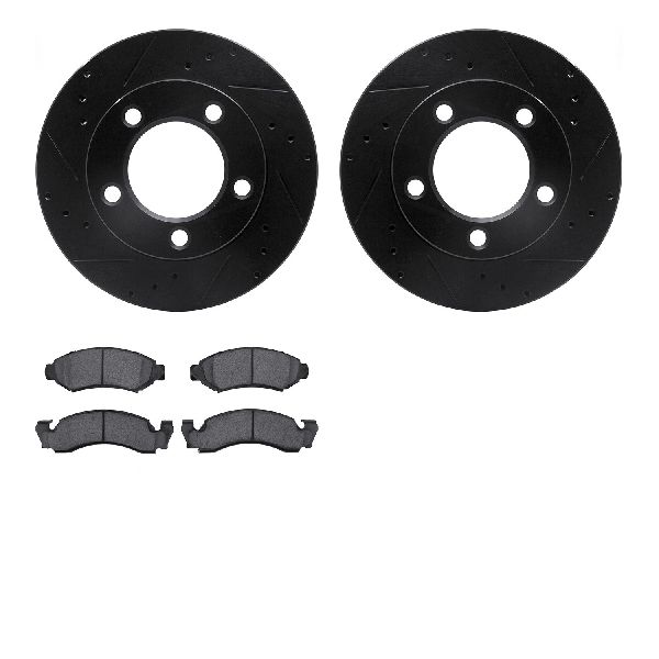1976-1985 Ford F-150 Disc Brake Kit - Front (Dynamic Friction)
