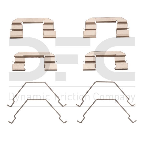 1999-2003 Mazda Protege Disc Brake Hardware Kit - Front (Dynamic Friction)