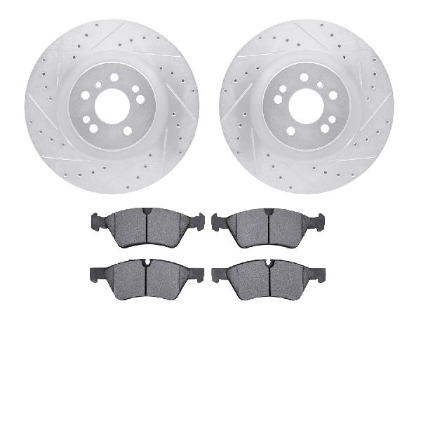 2008-2011 Mercedes-Benz ML350 Disc Brake Kit - Front (Dynamic Friction)