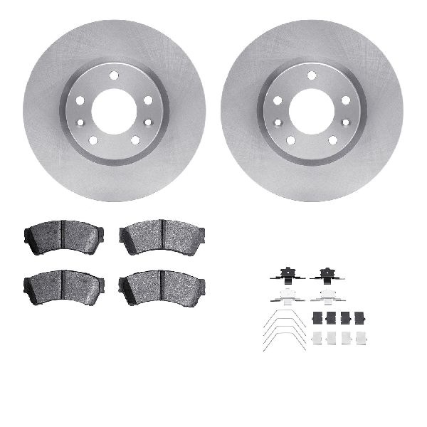 2007-2012 Lincoln MKZ Disc Brake Kit - Front (Dynamic Friction)