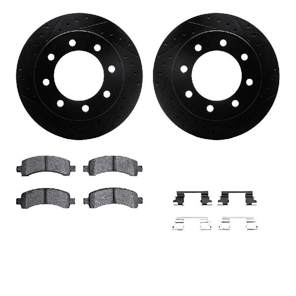 2003-2020 GMC Savana 3500 Disc Brake Kit - Rear (Dynamic Friction)
