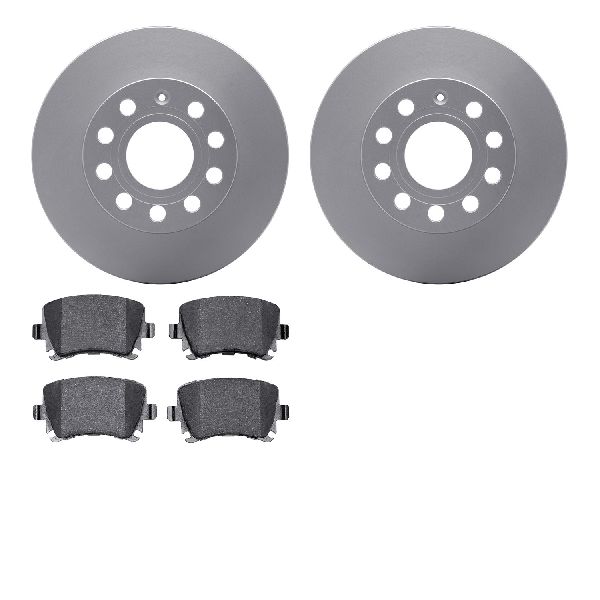 2009 Audi A3 Disc Brake Kit - Rear (Dynamic Friction)