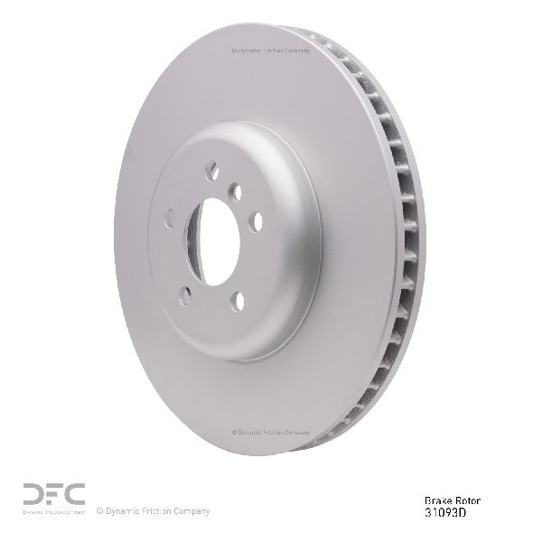 2009-2015 BMW 750i Disc Brake Rotor - Front Right (Dynamic Friction)