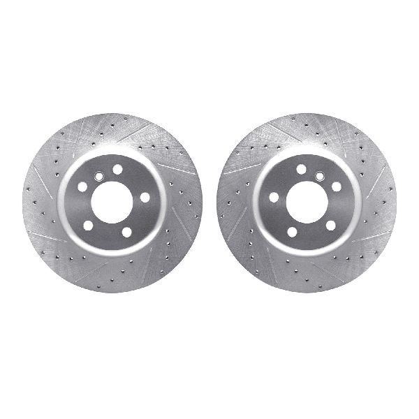 2015-2016 BMW 328i Disc Brake Rotor Set - Rear (Dynamic Friction)