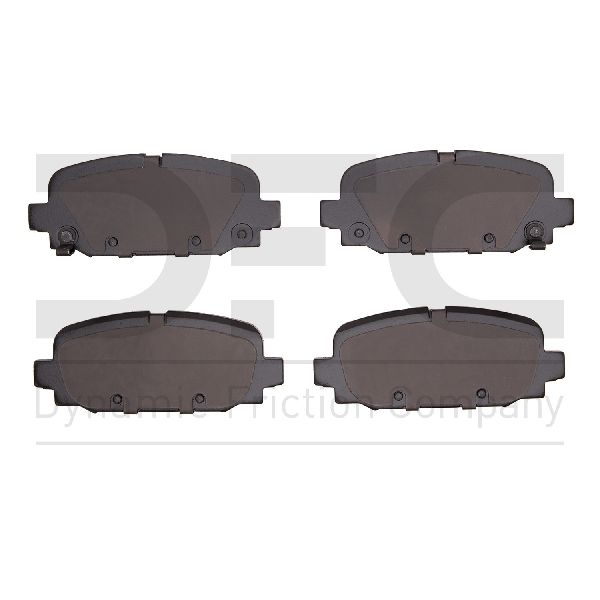 2017-2024 Jeep Compass Disc Brake Pad Set - Rear (Dynamic Friction)