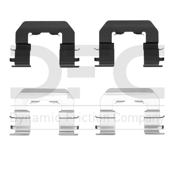 2012-2017 Hyundai Accent Disc Brake Hardware Kit - Front (Dynamic Friction)