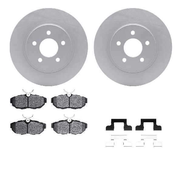 2007-2014 Ford Mustang Disc Brake Kit - Rear (Dynamic Friction)