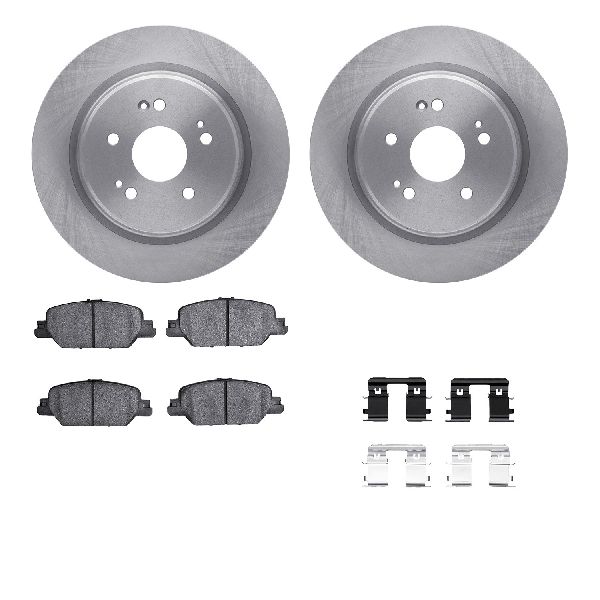 2017-2024 Honda CR-V Disc Brake Kit - Rear (Dynamic Friction)