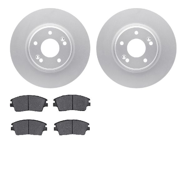 2016-2021 Hyundai Tucson Disc Brake Kit - Front (Dynamic Friction)